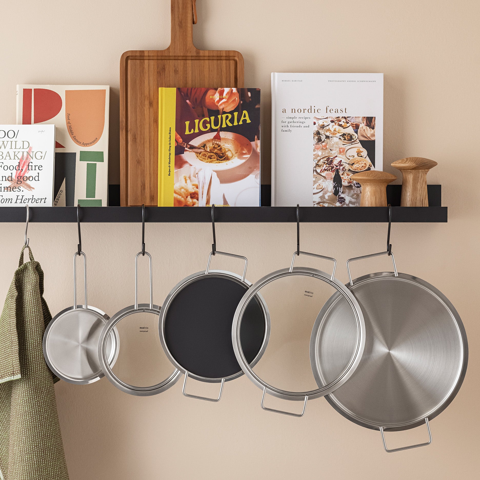 Tallerkenlåg Ø16 rustfrit stål